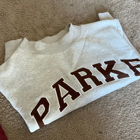 hoodie Parke Texas Varsity Mockneck - Picture 1 of 8